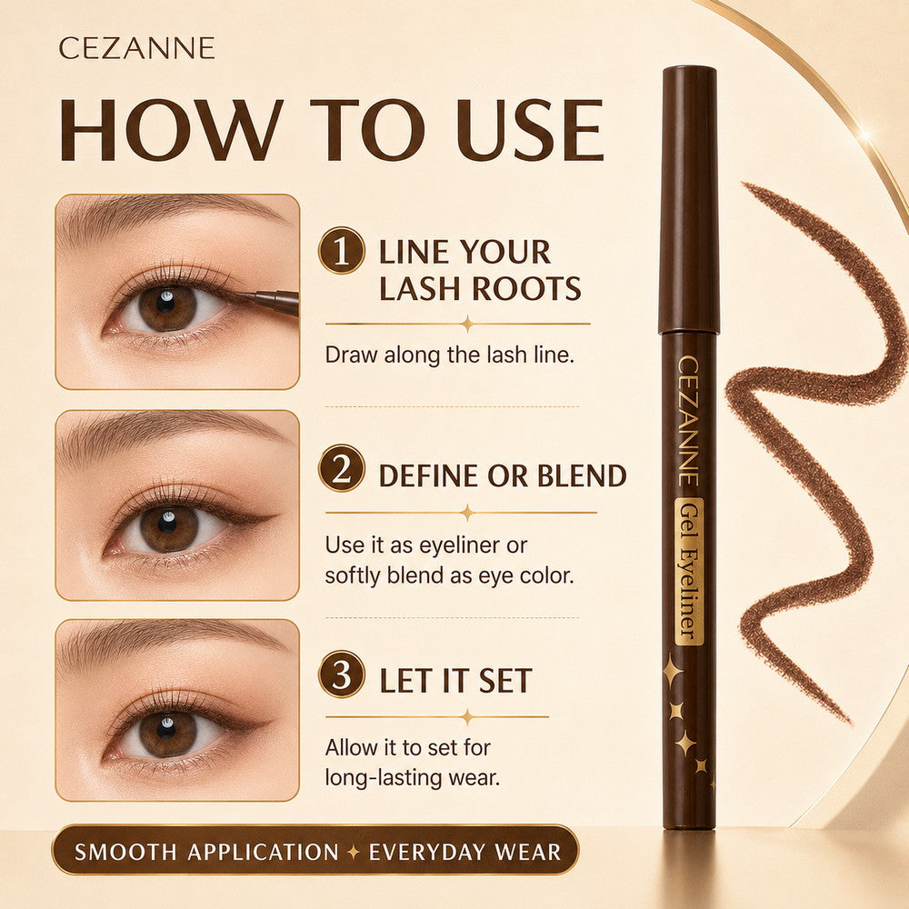 Gel Eyeliner 30 Brown 0.1g