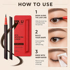 UZU BY FLOWFUSHI Eye Opening Liner Brown Black 0.55ml