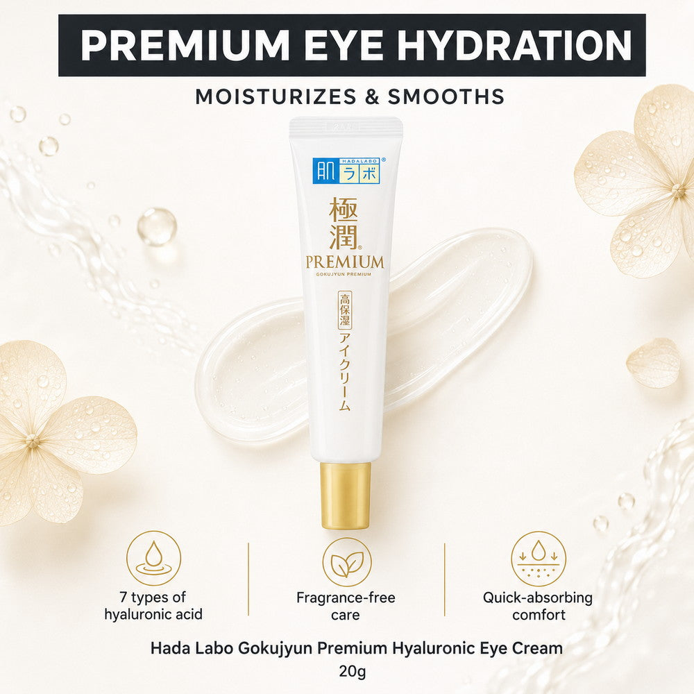 Hada Labo Gokujyun Premium Hyaluronic Eye Cream 20g