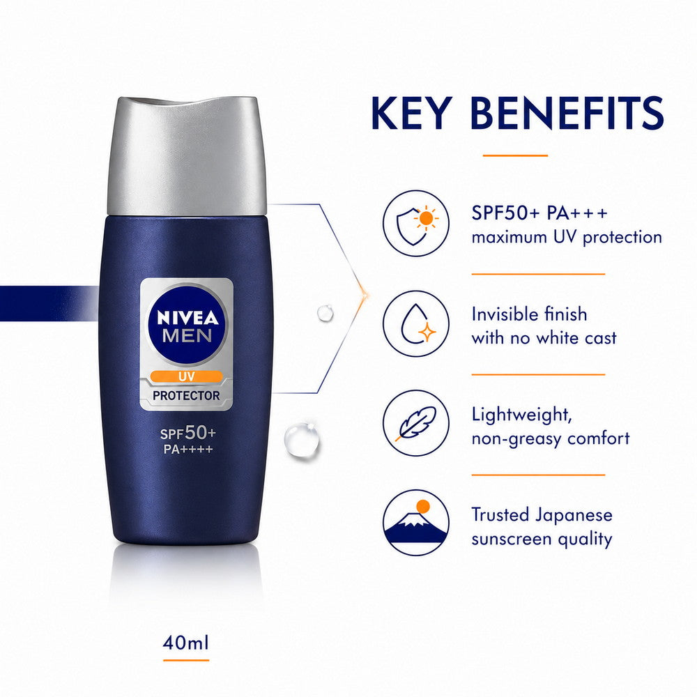 Men UV Protector SPF50+ PA+++ 40ml