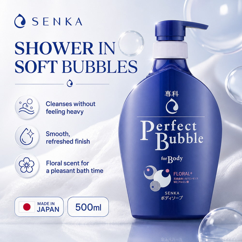 Senka Perfect Bubble for Body Wash 500ml