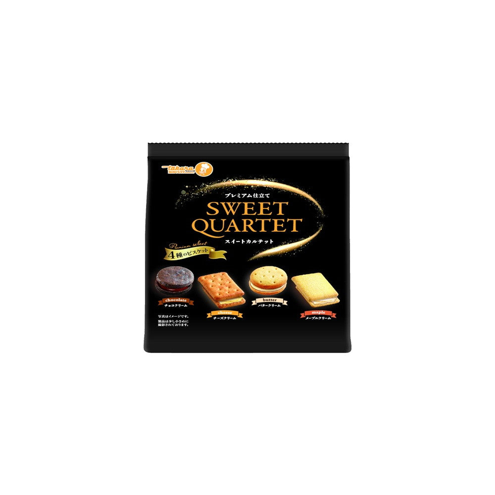 Sweet Quartet Cream Sandwich Cookie Assortment 127g