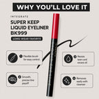 Integrate Super Keep Liquid Eyeliner BK999 0.5ml