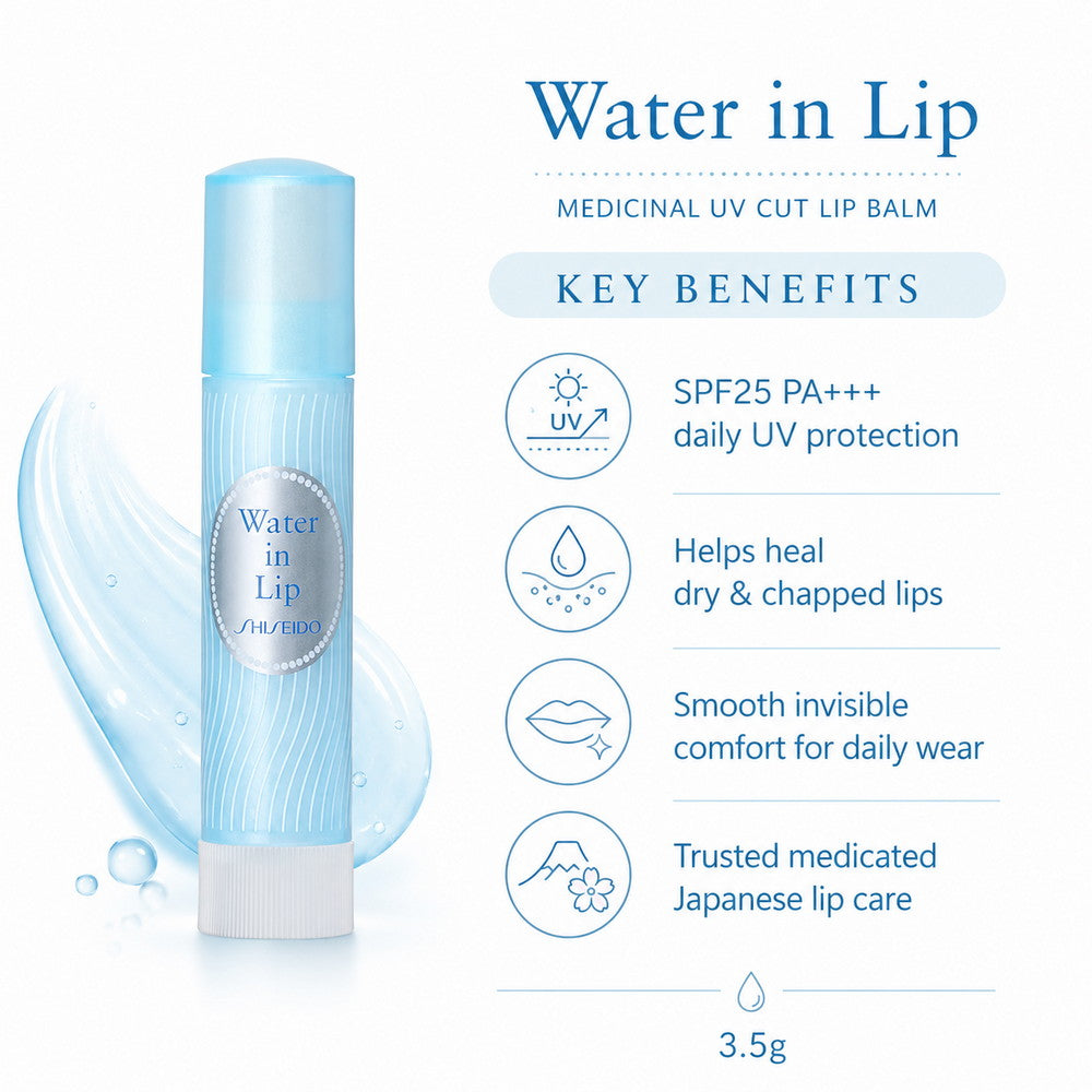 Water in Lip Medicinal UV Cut 3.5g