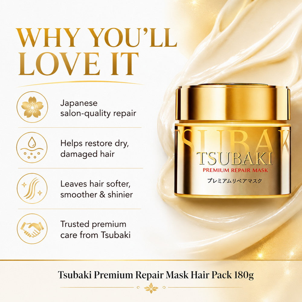Tsubaki Premium Repair Mask Hair Pack 180g