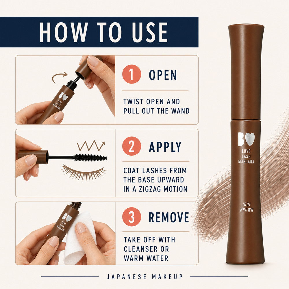 B Idol Eyelash Mascara 01 Idol Brown 6g