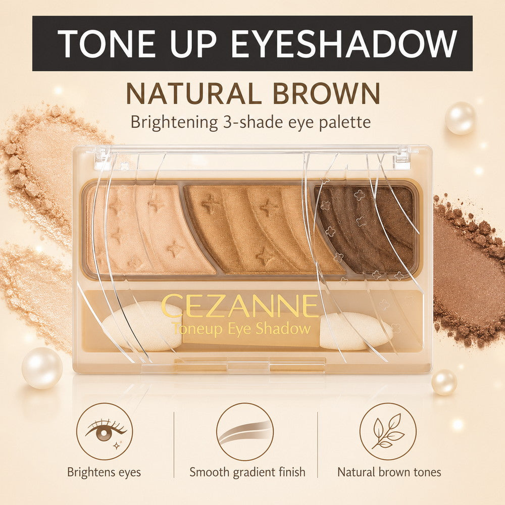 Tone Up Eyeshadow Natural Brown 2.6g