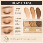 Tone Up Eyeshadow Natural Brown 2.6g