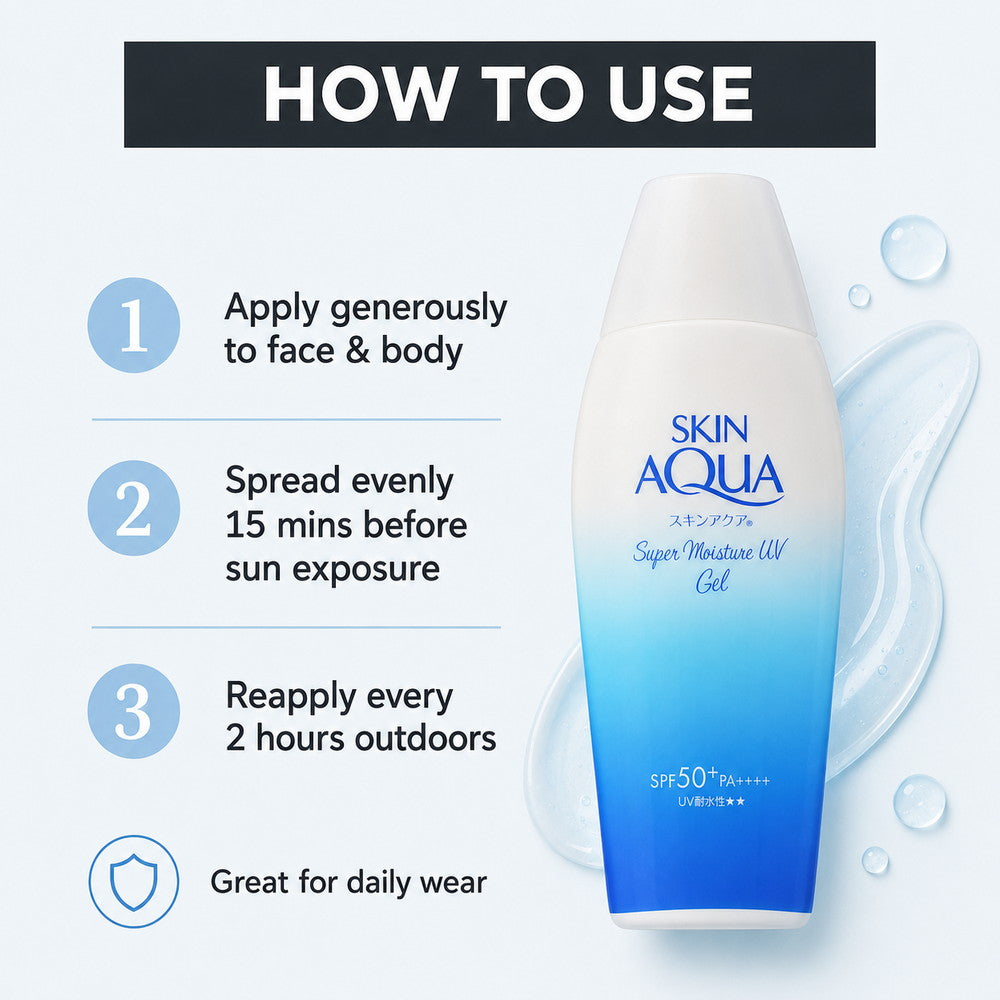 Skin Aqua Super Moisture Gel SPF50+ PA++++ 165g