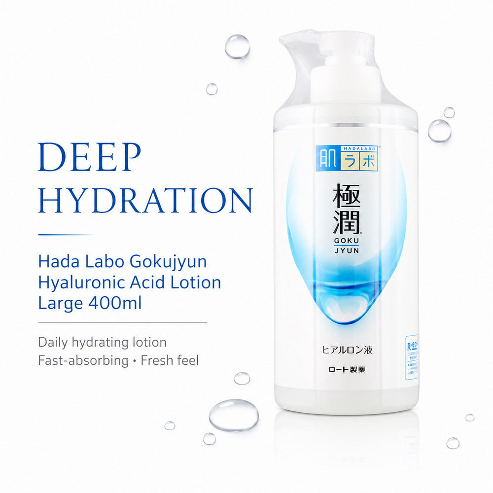 Hada Labo Gokujyun Hyaluronic Acid Lotion Large 400ml