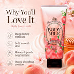 Precious Garden Body Milk Honey Peach 200g