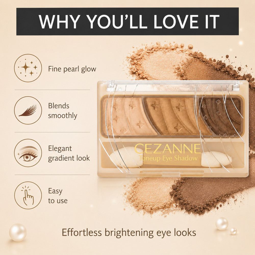 Tone Up Eyeshadow Natural Brown 2.6g