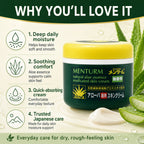 Menturm Natural Aloe Essence Medicated Skin Cream 185g