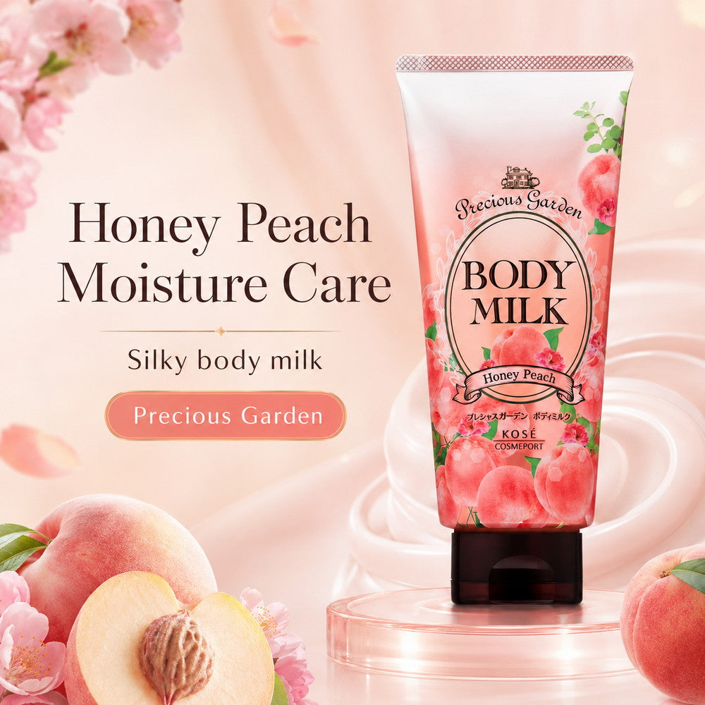 Precious Garden Body Milk Honey Peach 200g