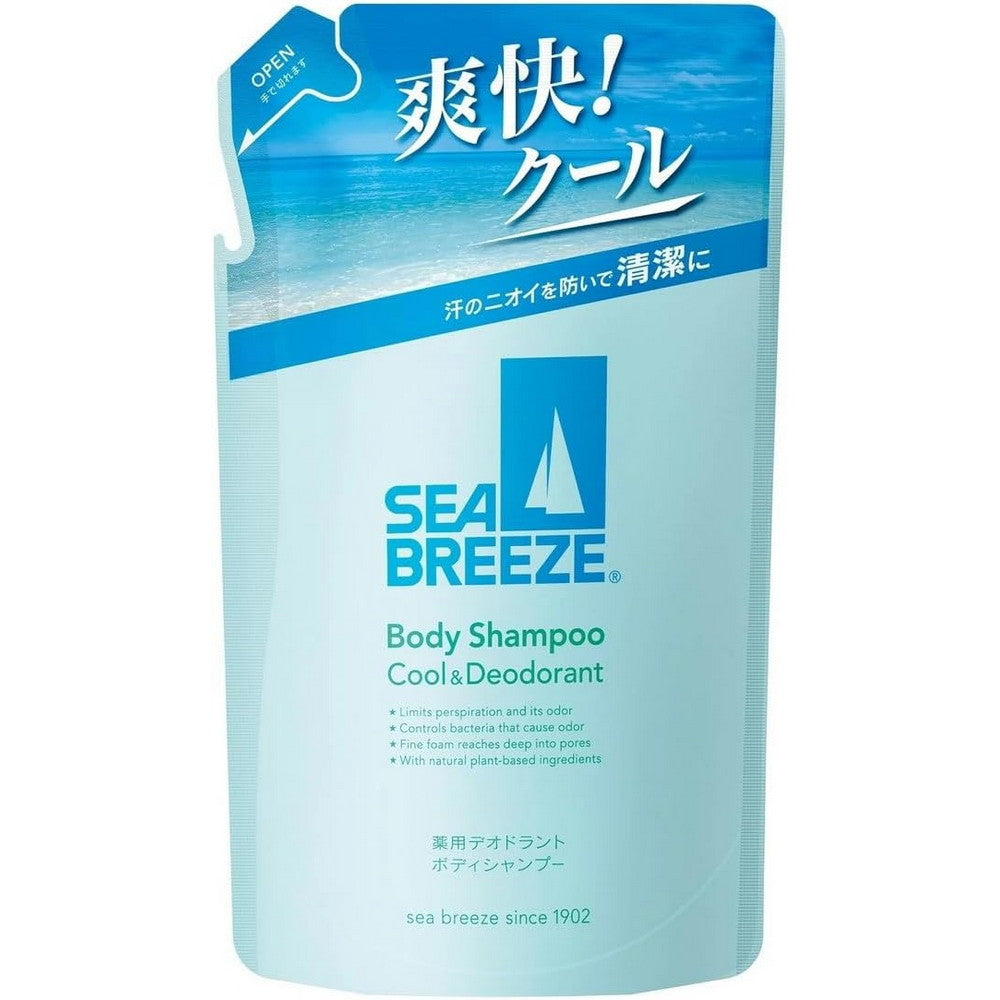 Sea Breeze Cool & Deodorant Body Shampoo Refill 330ml
