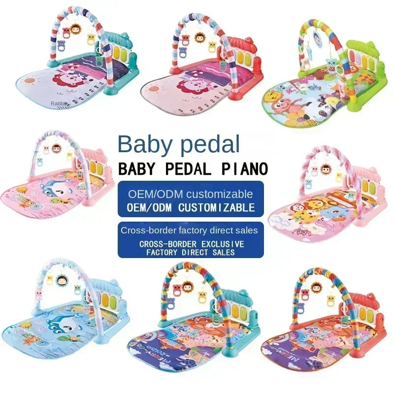 Newborn Piano Play Mat Toddler Christmas Gift