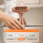 New Stroller Fan Rechargeable Portable Folding Electric Fan