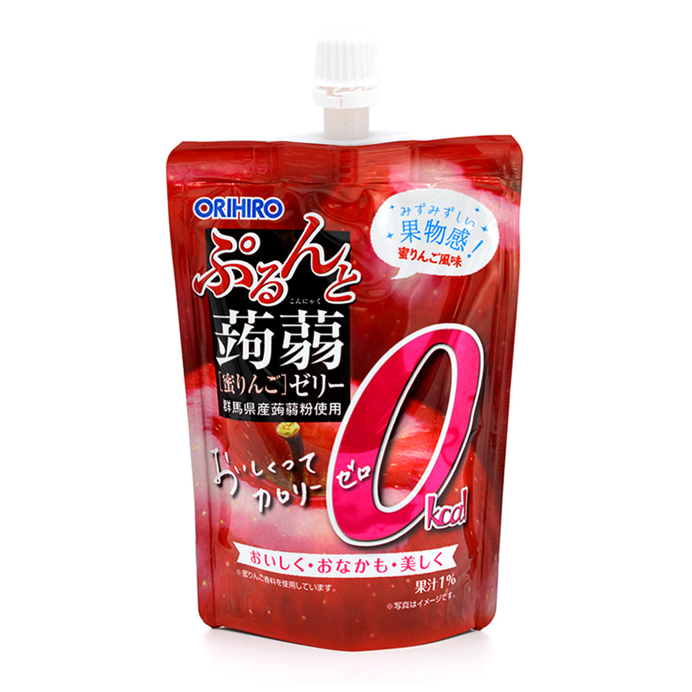 Orihiro Drinkable Konjac Jelly Calorie Free Diet Supplement Apple Flavor 130g