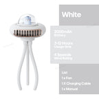 New Stroller Fan Rechargeable Portable Folding Electric Fan